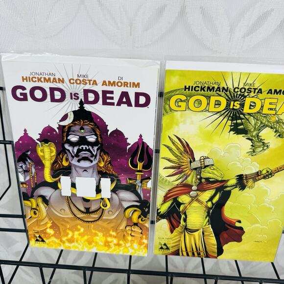 god is Dead 1-4 6-14 16-17 19-25 Lot Johnathan Hickman Mike Costa Avatar Variant - Picture 11 of 15